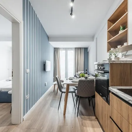 Apartment Blue Sensation Brand New In The Main Square 100 Mbs Durres