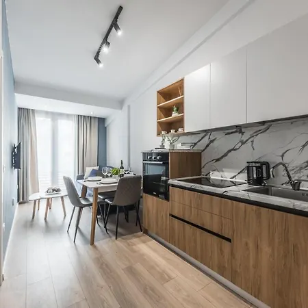 Apartment Blue Sensation Brand New In The Main Square 100 Mbs Durres